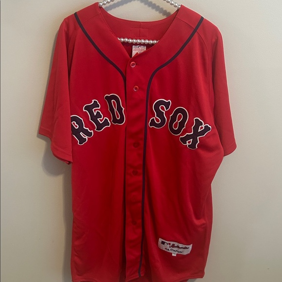 NEW Majestic Boston Red Sox David Ortiz #34 Jersey Size 52 XXL Authentic